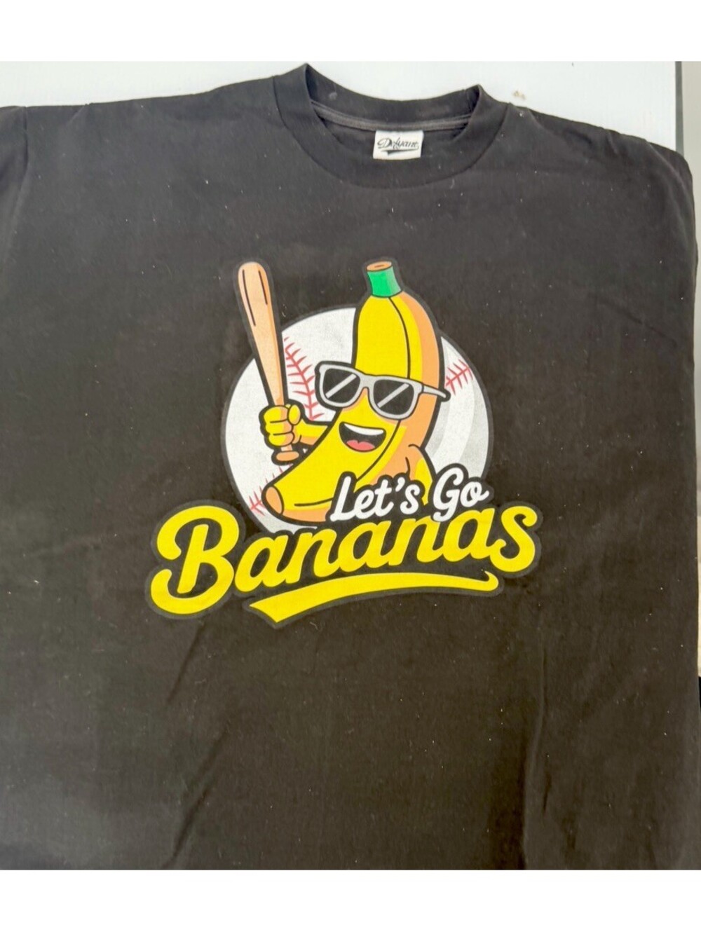 Savannah Bananas Shirt 2XL Black Heavyweight Tee DFYNT The New Heavyweight LN